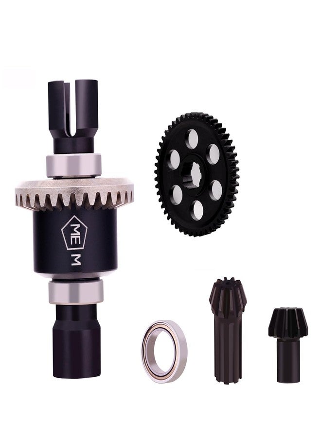 Mesimsple 45# Steel H16DR Gear Kit Differential Input Spur Gear for 1/16 H16BM H16PL H16DR 16208 H16207 16209 16210 1/14 14301 14302 RC Car Upgrades Part - Image 1
